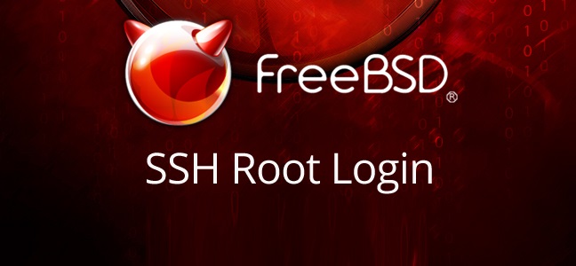 freebsd ssh root login